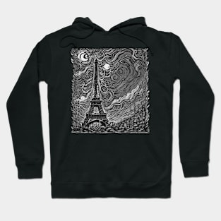 Paris Painting Hoodie